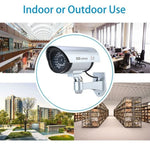 Waterproof Simulation Surveillance Camera with LED Flash Light - Trustpick