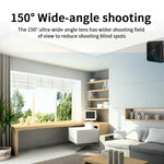 X6D HD 1080P Wireless Home Mini Surveillance Camera, Support Infrared Night Vision & Motion Detection & TF Card - Trustpick