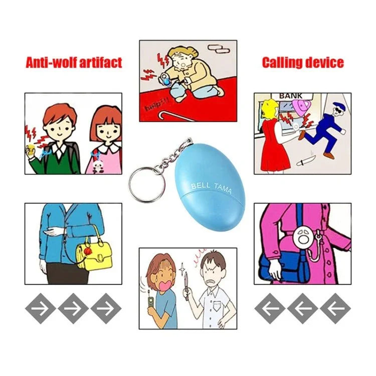 XD - FDQ Football Personal Alarm Safety Keychain - Trustpick