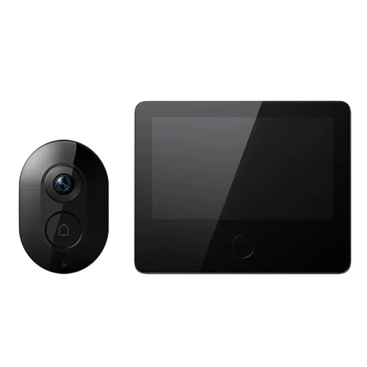 Xiaomi Smart Cat Eye 2 HDR 5 inch 3MP HD Camera 180 Degree Wide Angle Lens 940nm Infrared Night Vision Intercom Doorbell - Trustpick