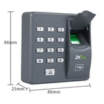 ZKTeco X6 Fingerprint Time Attendance All - in - one Password Swipe Access Control Time Attendance Machine Intelligent Office Access Control System - Trustpick